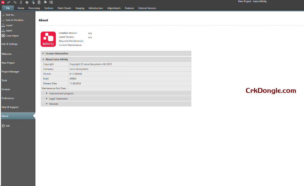 Leica Infinity v4.3 Leica Infinity v4.3 download
