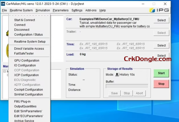 IPG Carmaker 12.0.1