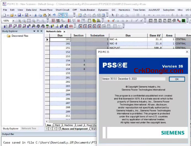 Siemens PSSE 36.2