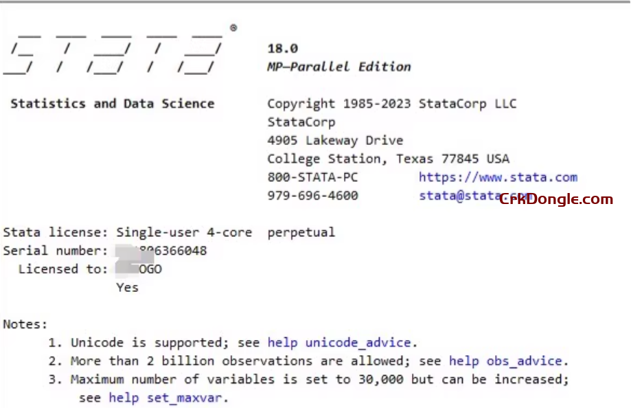 Stata MP 18