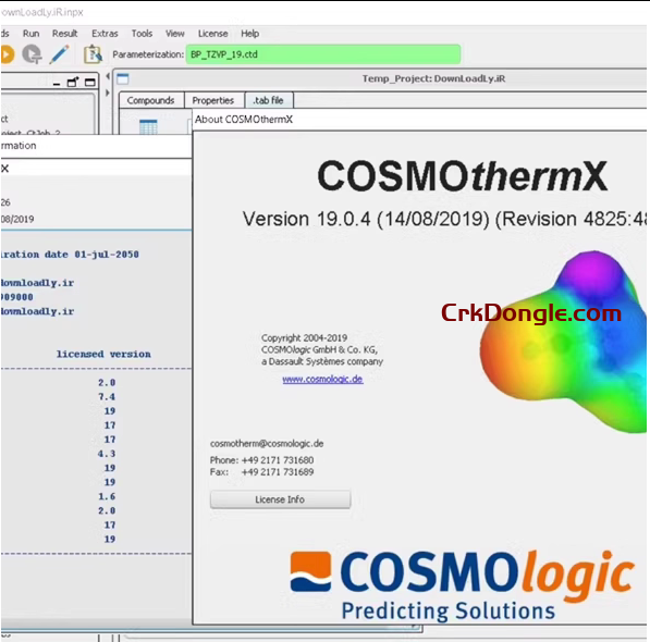 COSMOlogic COSMOthermX 19 1 COSMOlogic COSMOthermX 19