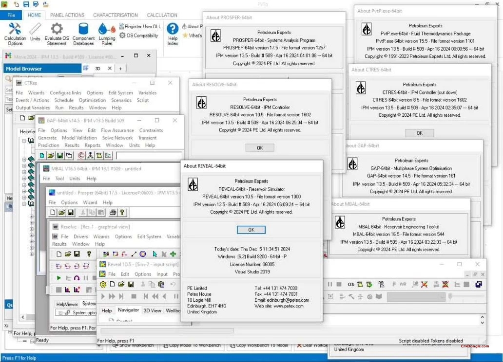 Petroleum experts IPM 13.5