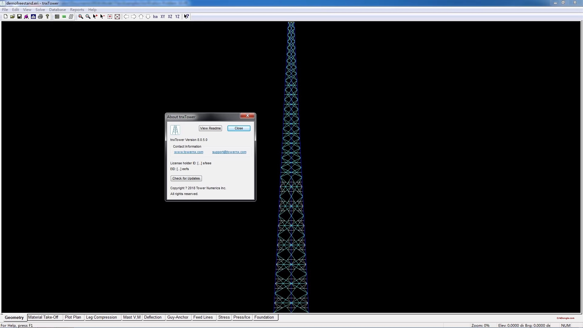 Tower Numerics tnxTower v8.0.5.0 download
