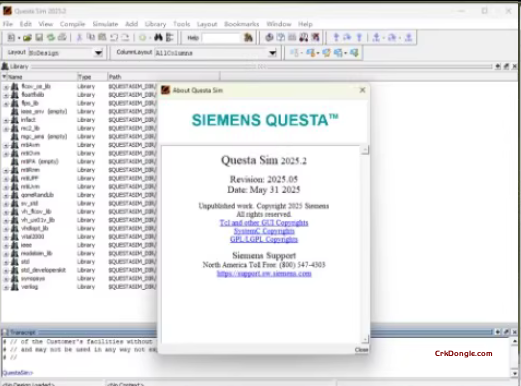 Siemens Questa Sim 2025.2
