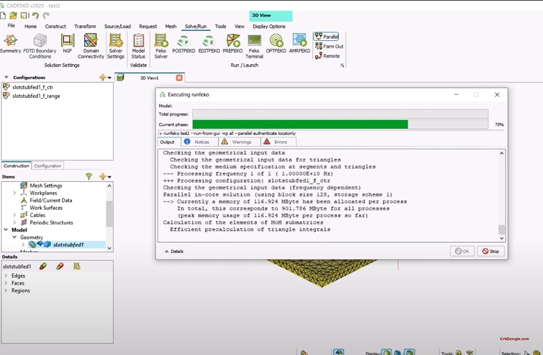 Altair FEKO 2025 for linux download