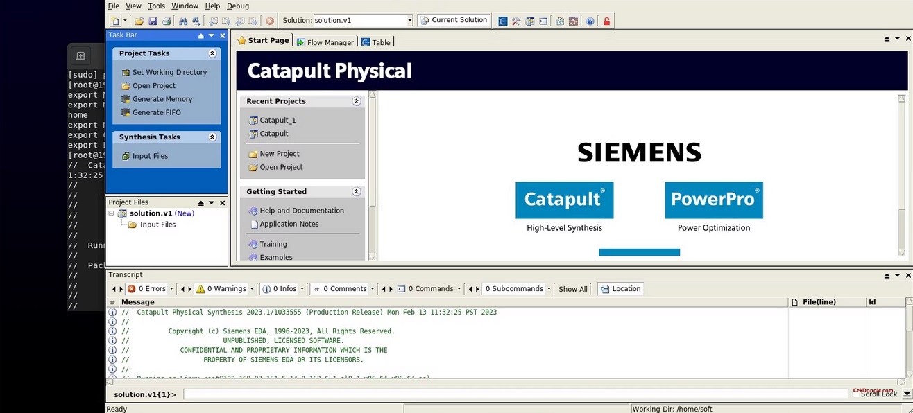 Siemens Catapult HLS 2025 for Linux download