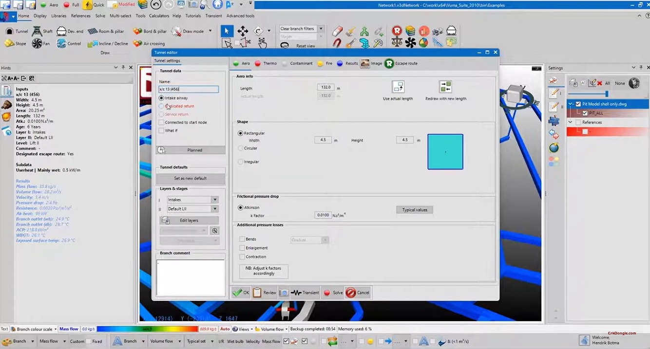 VUMA Network VUMA3D 2024 - Underground Mine Ventilation