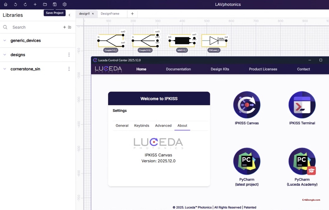 Luceda Photonics IPKISS Design Suite 2025.12 download
