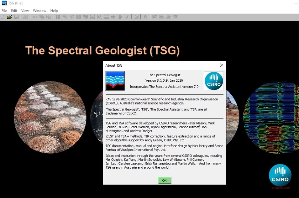 The Spectral Geologist (TSG 8)