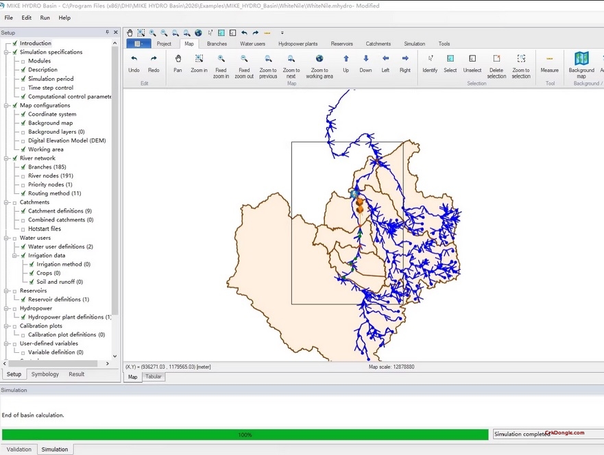 MIKE HYDRO Basin 2026 download - Engineering software Download