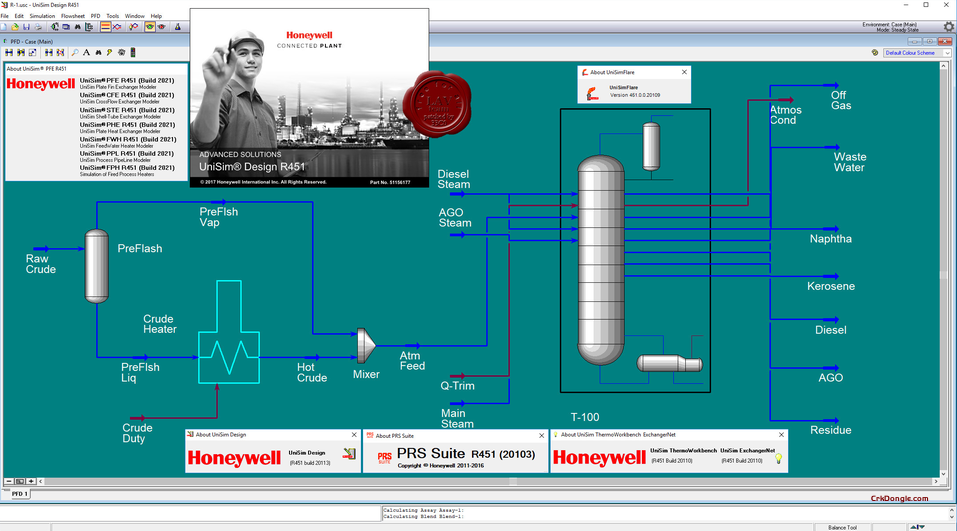 HONEYWELL UniSim Design Suite 510