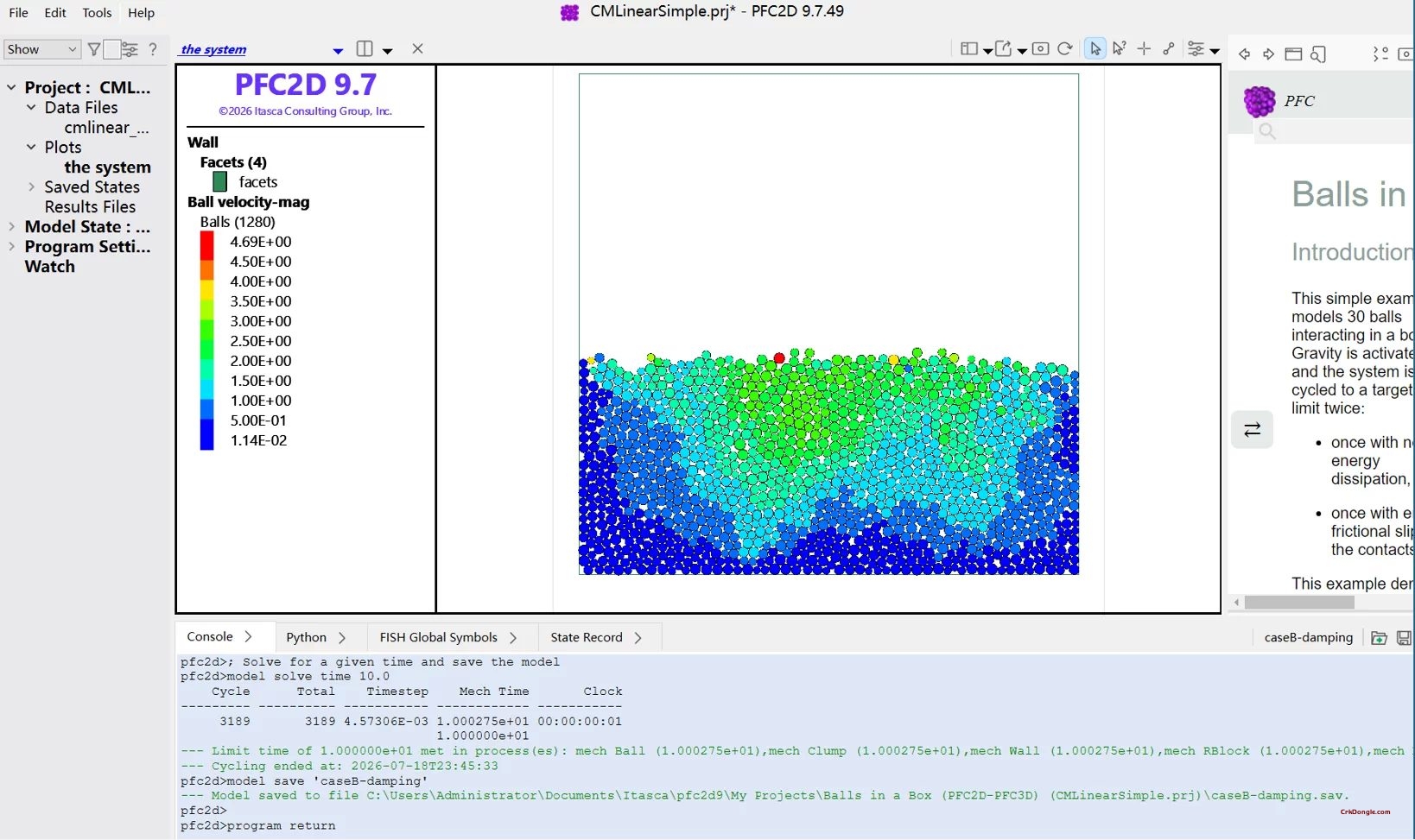 PFC3D 9.7.48