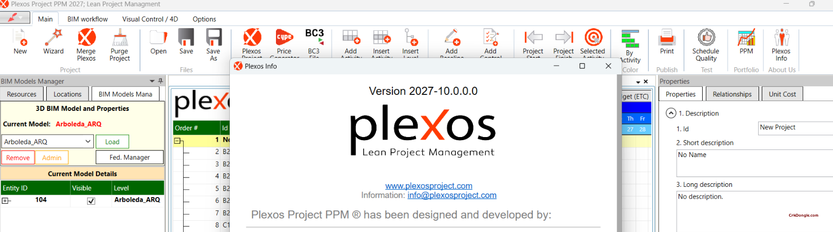 Plexos Project v2027