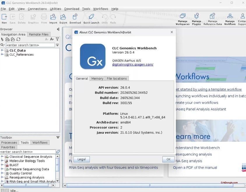 QIAGEN CLC Genomics Workbench 26 download