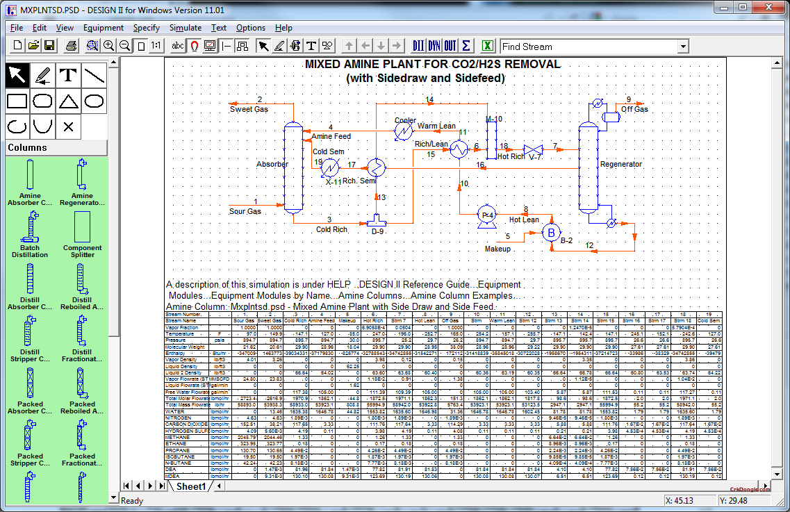 WinSim DESIGN II v16.24