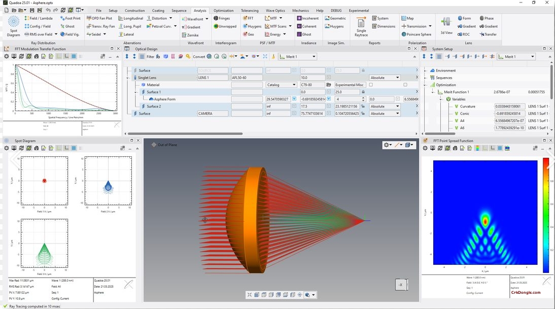 QUADOA Optical CAD v26.02.4