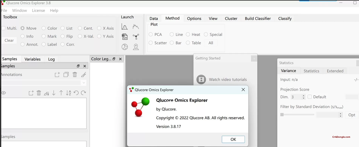 Qlucore Omics Explorer 3.11