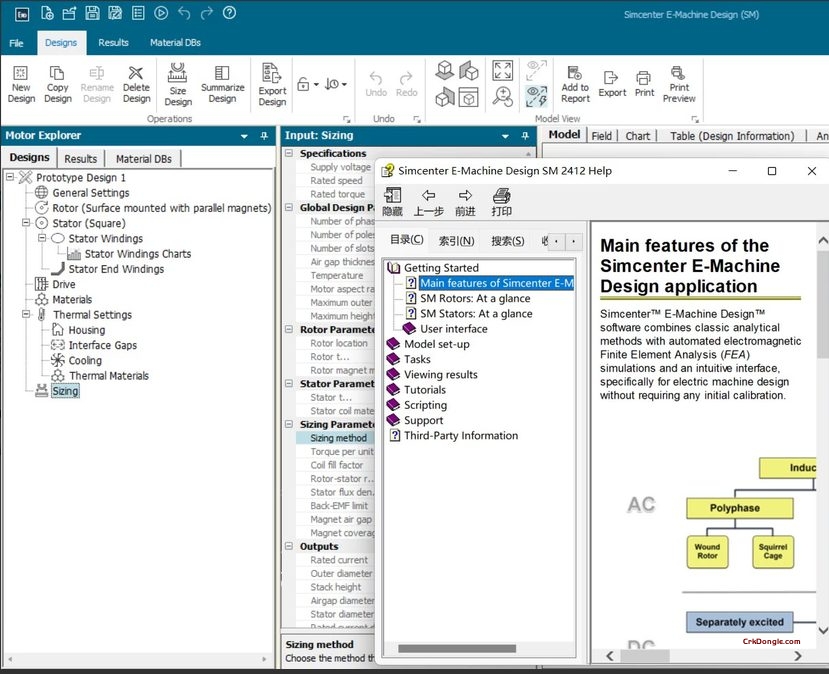 Simcenter E-Machine Design 2606